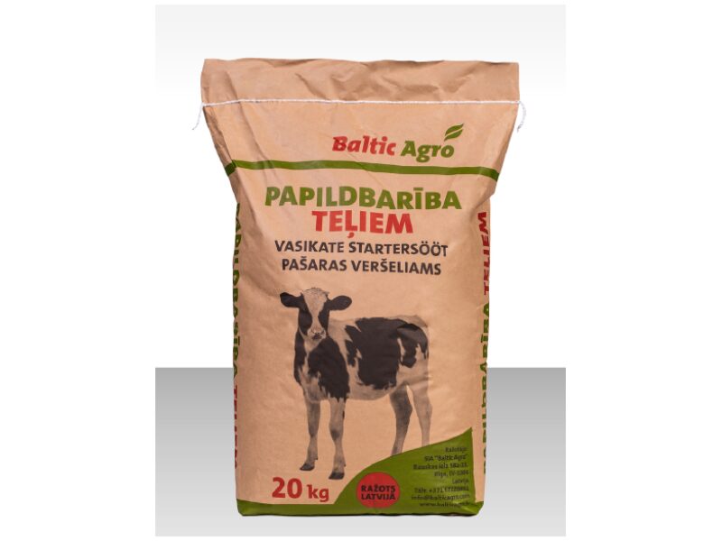 Startersööt vasikatele vanuses 0–1 kuud 20 kg