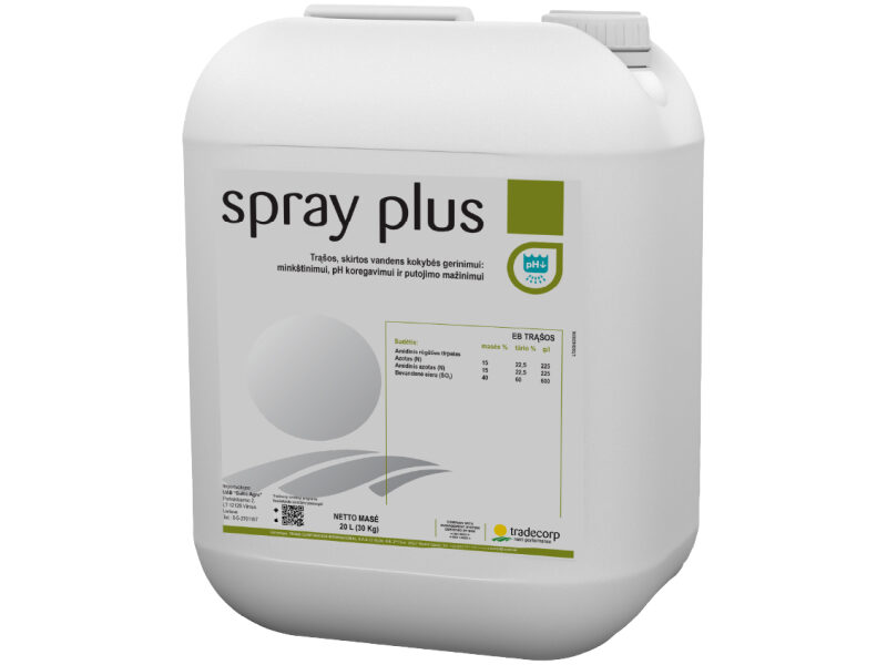 Vee pehmendaja Spray Plus 20 l