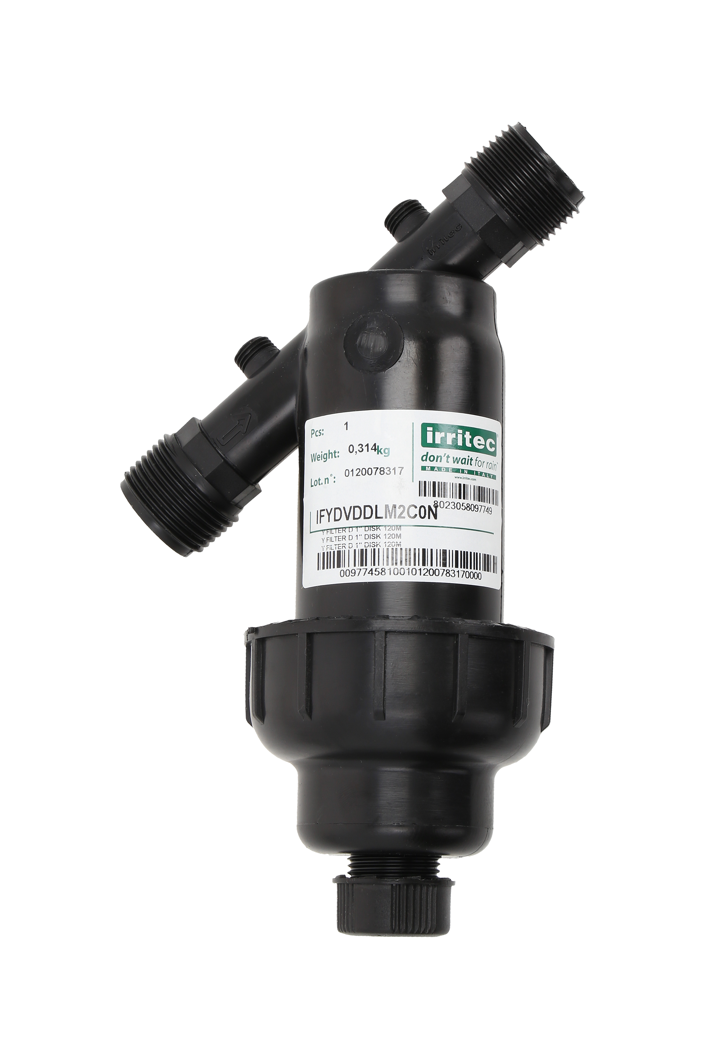 Lamellfilter 1" 5 m³/h